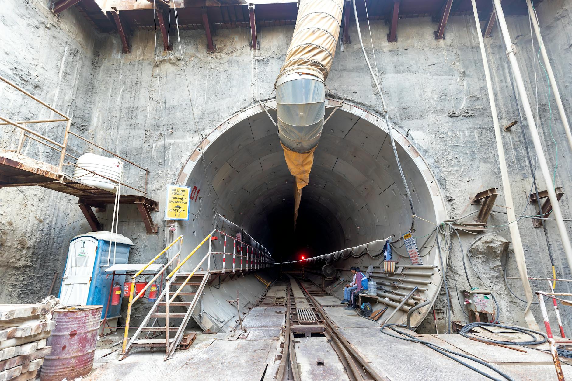 Afsluiting tunnel tussen Baanweg en Ruggeweg duurt langer