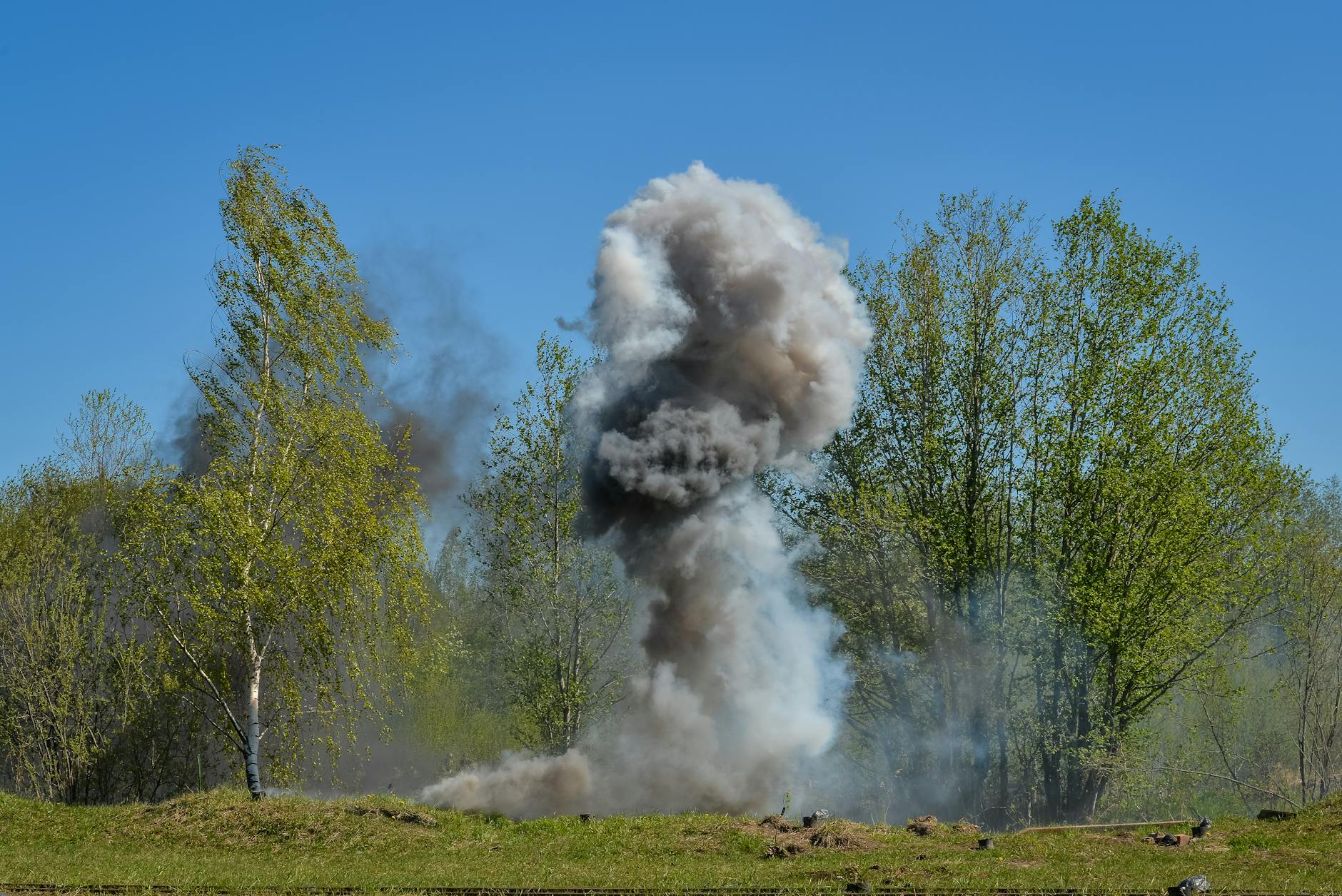 Haarlem - Explosie bij geldautomaat in Haarlem