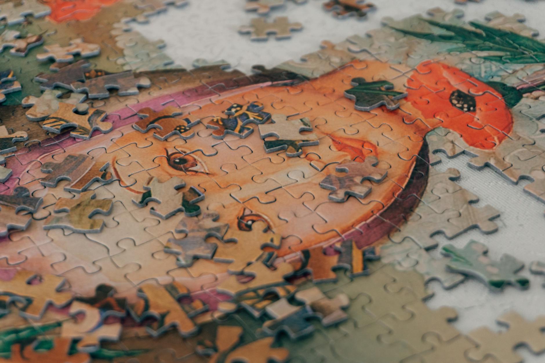 Simon van der Molen maakt de tekeningen voor Ravensburger puzzels