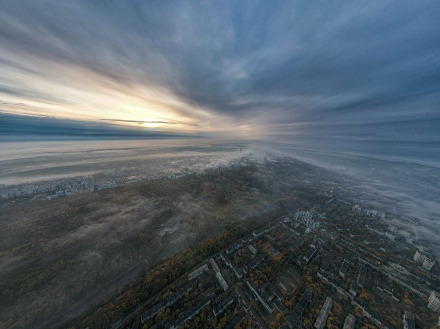 Mist zorgt voor mystieke foto's
