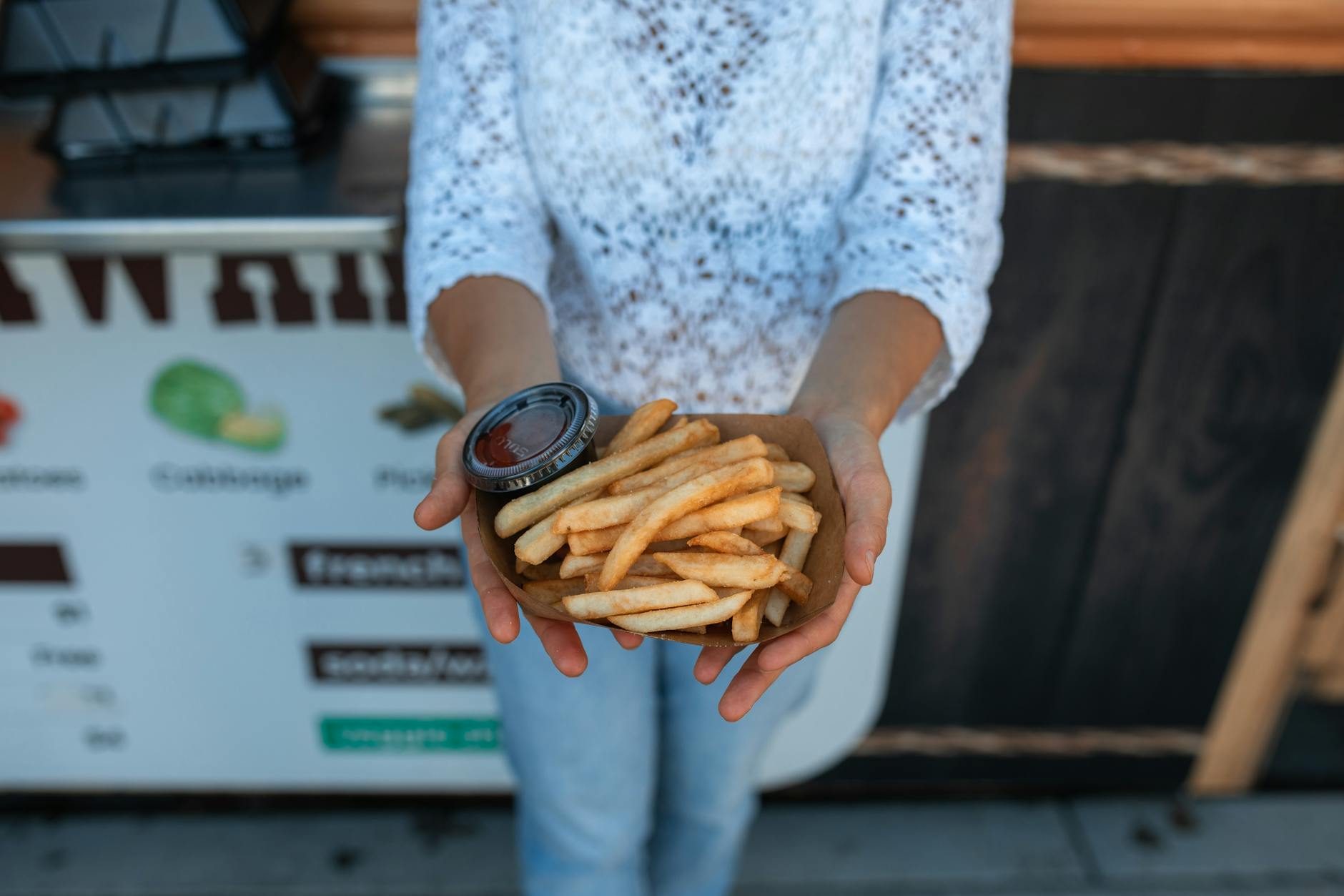 20 euro voor een frietje: 'Het maakte me eigenlijk niet uit hoe het zou smaken'