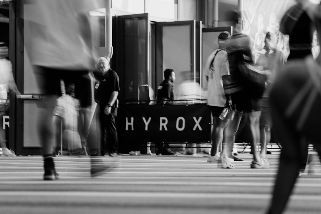 Hyrox-atlete presteert op het hoogste niveau