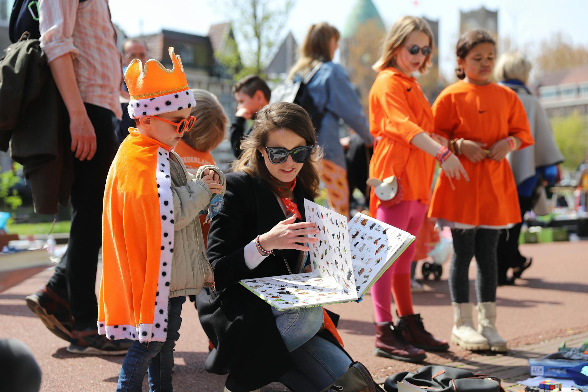 Liveblog Koningsdag: Vlaggen met wimpel hangen uit in Schiedam-Kethel | 254 tompoucen in achtertuin