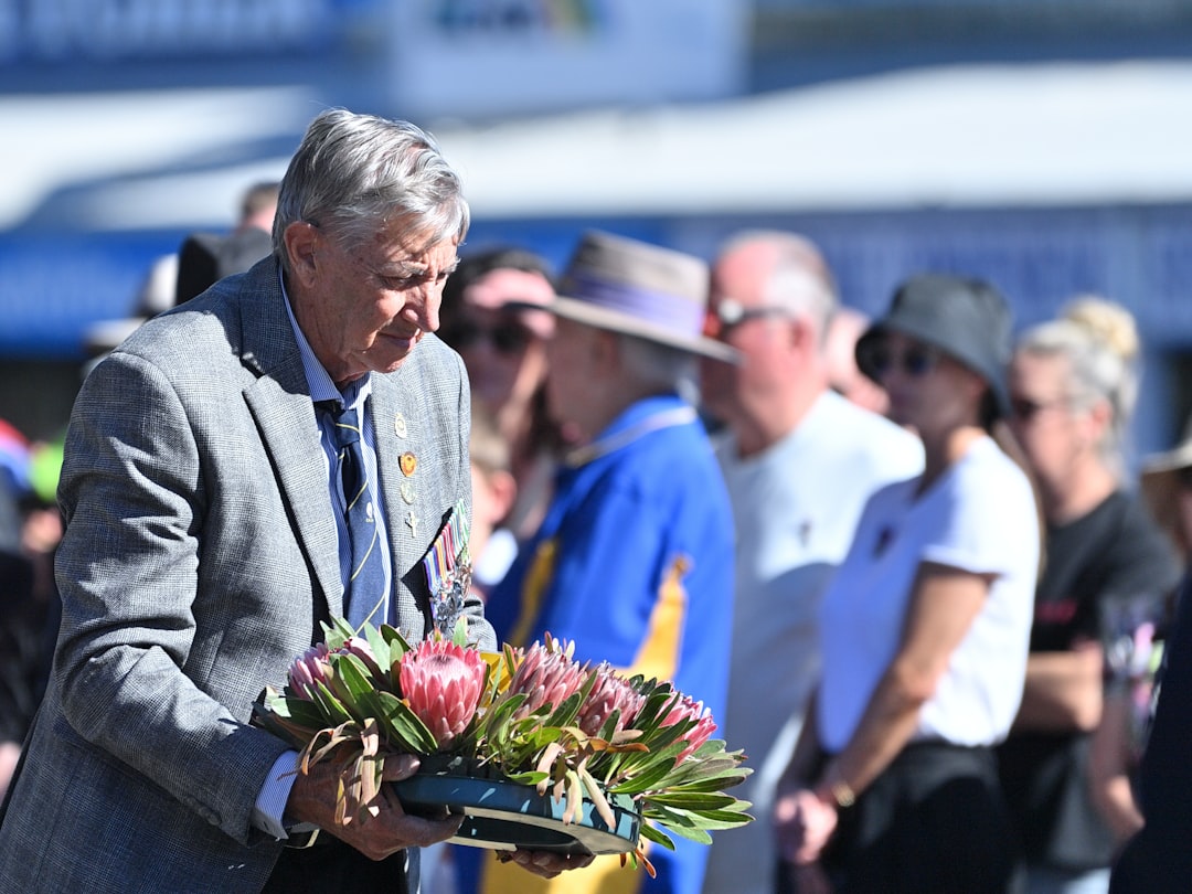 Dodenherdenking in het Wielewaalpark in Nieuw-Lekkerland