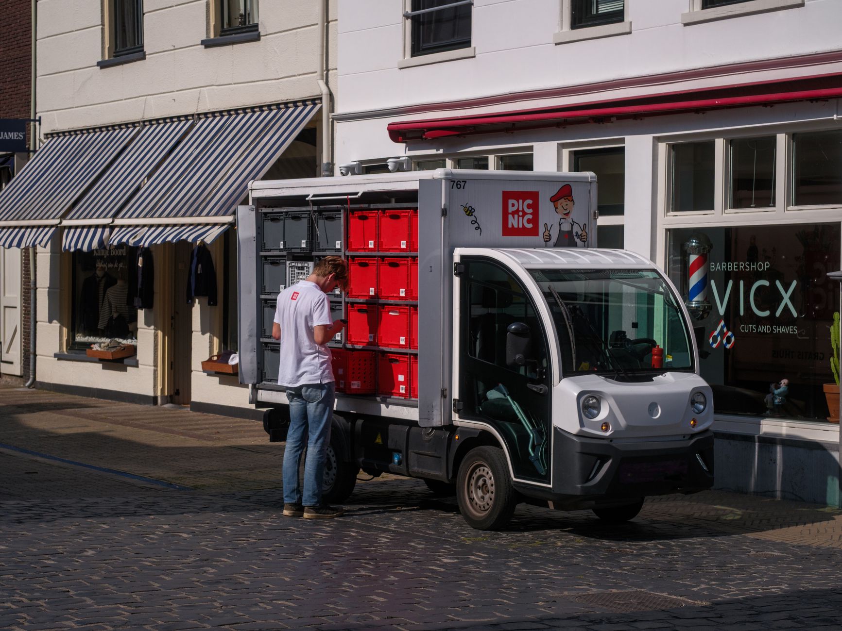Lidl wil winkels volgend jaar volledig elektrisch bevoorraden